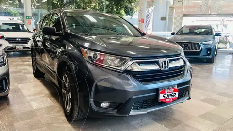 Honda CR-V Turbo Plus usado (2019) color Gris Oscuro financiado en mensualidades(enganche $154,820 mensualidades desde $8,323)