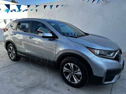 Honda CR-V Turbo usado (2022) color Gris financiado en mensualidades(enganche $104,918 mensualidades desde $10,352)