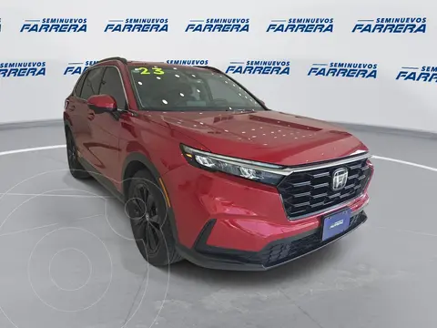 Honda CR-V Touring usado (2023) color Rojo financiado en mensualidades(enganche $164,300 mensualidades desde $13,628)