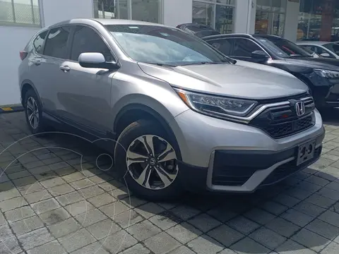Honda CR-V Turbo usado (2021) color plateado precio $374,900