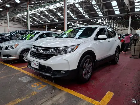 Honda CR-V EX usado (2019) color Blanco financiado en mensualidades(enganche $110,239 mensualidades desde $8,772)