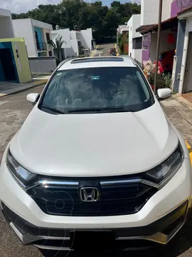 Honda CR-V Touring usado (2021) color Blanco precio $490,000