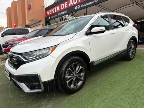 Honda CR-V Touring usado (2021) color Blanco precio $454,999