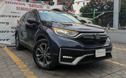 Honda CR-V Touring usado (2022) color Azul financiado en mensualidades(enganche $203,960 mensualidades desde $8,968)