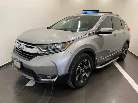 Honda CR-V Touring usado (2019) color Plata financiado en mensualidades(enganche $107,580 mensualidades desde $10,613)