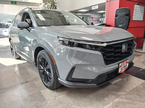 Honda CR-V Touring usado (2023) color Gris financiado en mensualidades(enganche $275,462 mensualidades desde $11,590)
