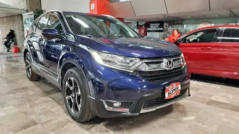Honda CR-V Touring usado (2017) color Azul Marino precio $329,000