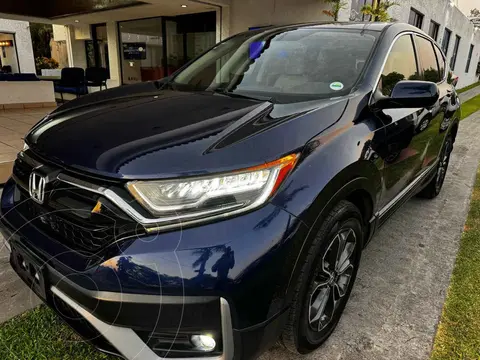 Honda CR-V Turbo Plus usado (2021) color Azul precio $438,000