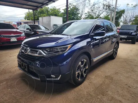 Honda CR-V Touring usado (2017) color Azul Oscuro precio $298,000