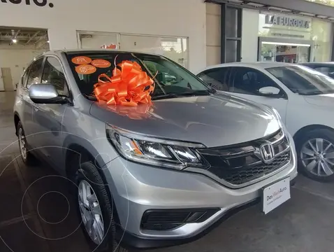 Honda CR-V LX usado (2016) color Plata Diamante financiado en mensualidades(enganche $125,408 mensualidades desde $6,520)