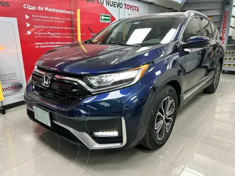 Honda CR-V Touring usado (2022) color Azul precio $550,100