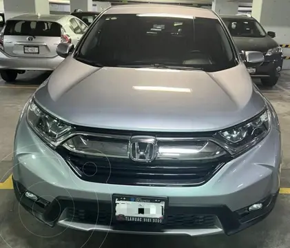 Honda CR-V Turbo Plus usado (2018) color Plata precio $370,000
