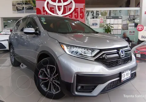 Honda CR-V Turbo Plus usado (2020) color plateado precio $425,000