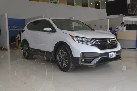Honda CR-V Turbo usado (2021) color Blanco Platinado precio $390,000