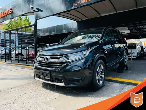 Honda CR-V EX usado (2017) color Negro financiado en mensualidades(enganche $90,178)