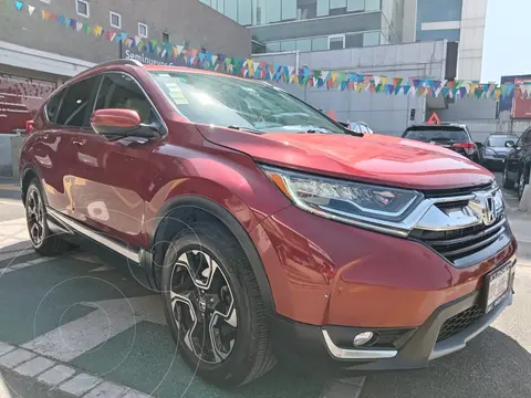 Honda CR-V Touring usado (2018) color Rojo financiado en mensualidades(enganche $157,776 mensualidades desde $8,482)