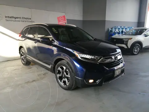 Honda CR-V Touring usado (2019) color Azul Marino precio $448,900