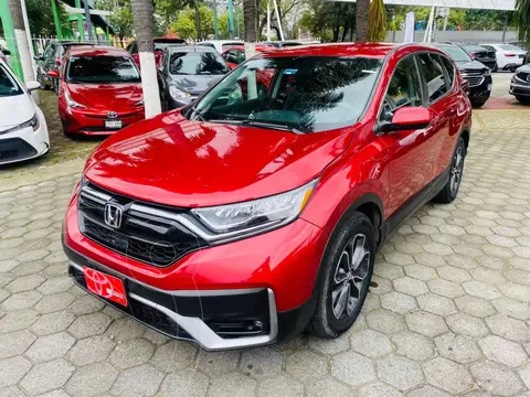 Honda CR-V Turbo Plus usado (2022) color Rojo financiado en mensualidades(enganche $133,569 mensualidades desde $11,864)