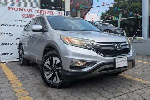 Honda CR-V EXL Navi 4WD usado (2015) color plateado precio $265,000
