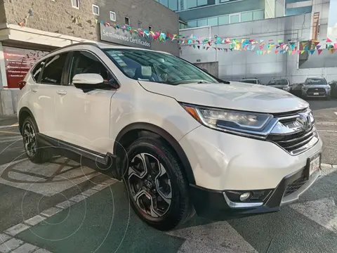 Honda CR-V Touring usado (2018) color Blanco precio $355,000