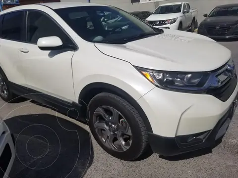 Honda CR-V Turbo Plus usado (2017) color Blanco financiado en mensualidades(enganche $74,000 mensualidades desde $8,927)