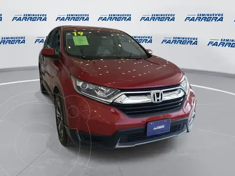 Honda CR-V EX usado (2019) color Rojo financiado en mensualidades(enganche $99,375 mensualidades desde $8,243)