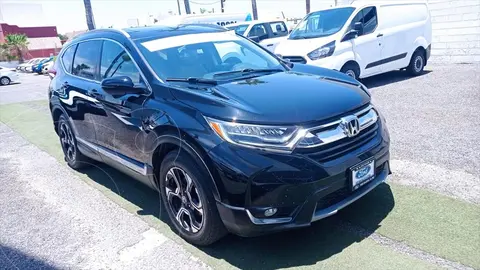 Honda CR-V 1.5TOURING PIEL CVT usado (2017) color Negro precio $390,000