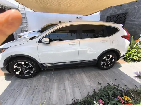 Honda CR-V Touring usado (2018) color Blanco precio $375,000