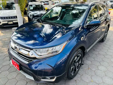 Honda CR-V Touring usado (2019) color Azul precio $419,000