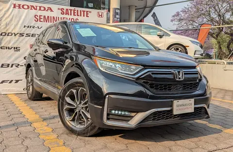 Honda CR-V Touring usado (2021) color Negro financiado en mensualidades(enganche $181,965 mensualidades desde $10,327)