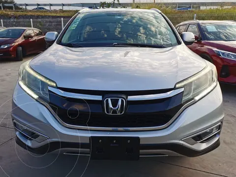 Honda CR-V EXL Navi usado (2016) color Plata financiado en mensualidades(enganche $93,750 mensualidades desde $11,379)