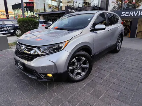 Honda CR-V Turbo Plus usado (2019) color Plata financiado en mensualidades(enganche $81,400 mensualidades desde $9,421)
