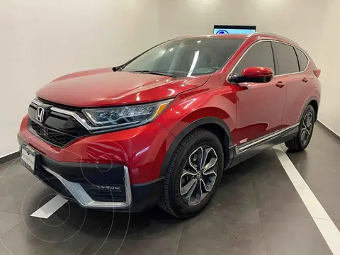 Honda CR-V Touring usado (2021) color Rojo financiado en mensualidades(enganche $118,140 mensualidades desde $11,654)