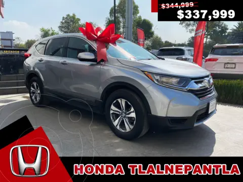 Honda CR-V EX usado (2018) color plateado precio $334,999