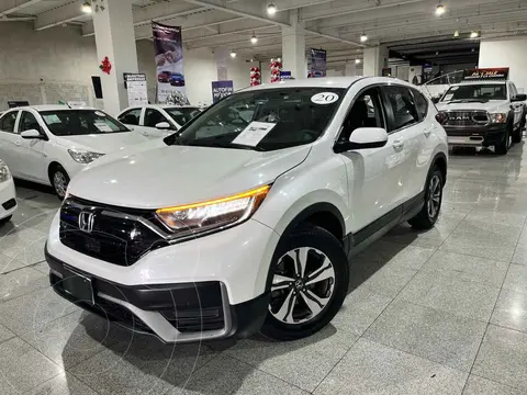 Honda CR-V Turbo Plus usado (2020) color Blanco financiado en mensualidades(enganche $100,825 mensualidades desde $7,713)