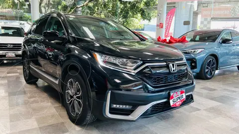 Honda CR-V Turbo Plus usado (2020) color Negro financiado en mensualidades(enganche $167,384 mensualidades desde $8,998)