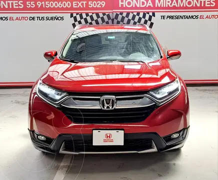 Honda CR-V Touring usado (2019) color Rojo financiado en mensualidades(enganche $125,000 mensualidades desde $11,500)