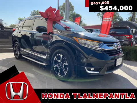 Honda CR-V Touring usado (2019) color Negro precio $454,000