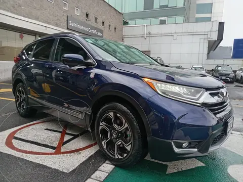 Honda CR-V Touring usado (2019) color Azul precio $455,000