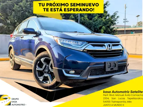 Honda CR-V Touring usado (2019) color Azul precio $395,000