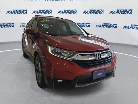 Honda CR-V Turbo Plus usado (2018) color Rojo precio $310,000