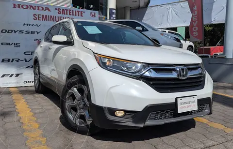 Honda CR-V Turbo Plus usado (2018) color Blanco precio $365,000