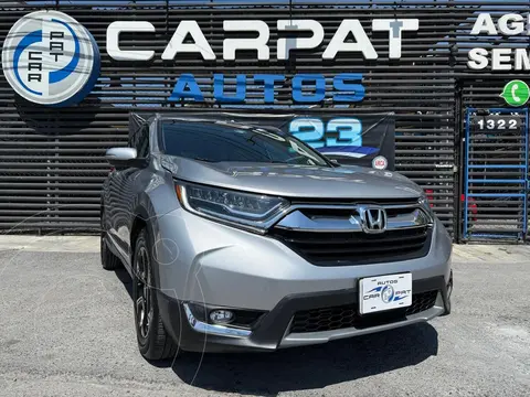 Honda CR-V Touring usado (2018) color plateado precio $379,000