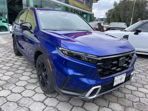 Honda CR-V Touring usado (2023) color Azul financiado en mensualidades(enganche $177,375 mensualidades desde $14,977)