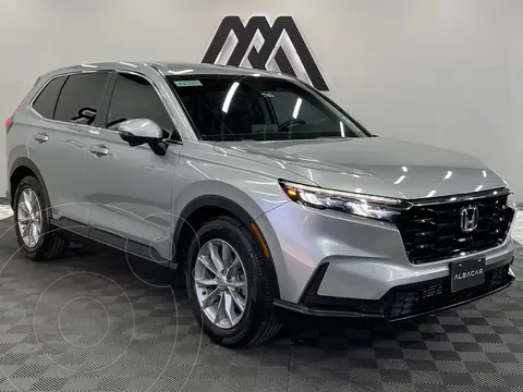 Honda CR-V Turbo Plus usado (2024) color plateado precio $629,999