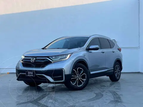 Honda CR-V Touring usado (2021) color Gris financiado en mensualidades(enganche $105,380 mensualidades desde $10,396)