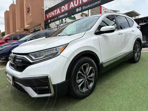 Honda CR-V Touring usado (2021) color Blanco precio $449,999