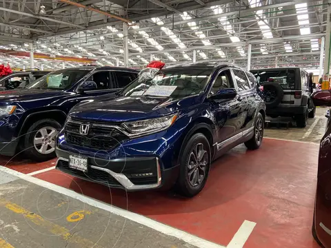 Honda CR-V Touring usado (2020) color Azul Oscuro financiado en mensualidades(enganche $100,000 mensualidades desde $6,500)