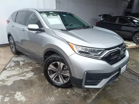 Honda CR-V Turbo usado (2021) color plateado precio $374,900