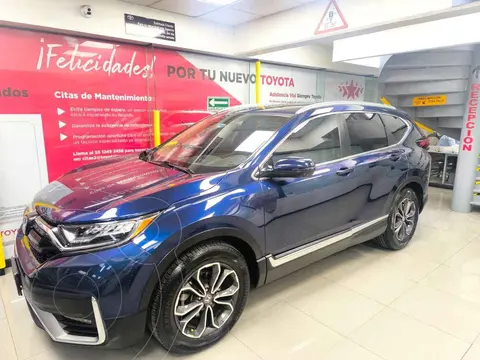 Honda CR-V Touring usado (2022) color Azul precio $509,100